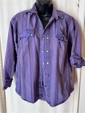 Vintage Clementine Button-Down Shirt